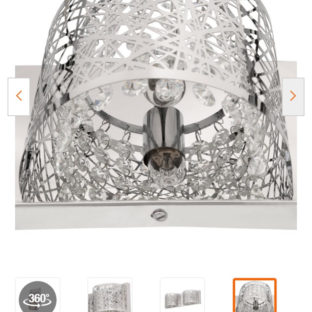 2 Light vanity Fixture - Picture 2 of 8